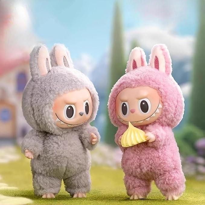 Labubu Plush Charm – Mischievous Elf Monster Keychain / Collectible Doll