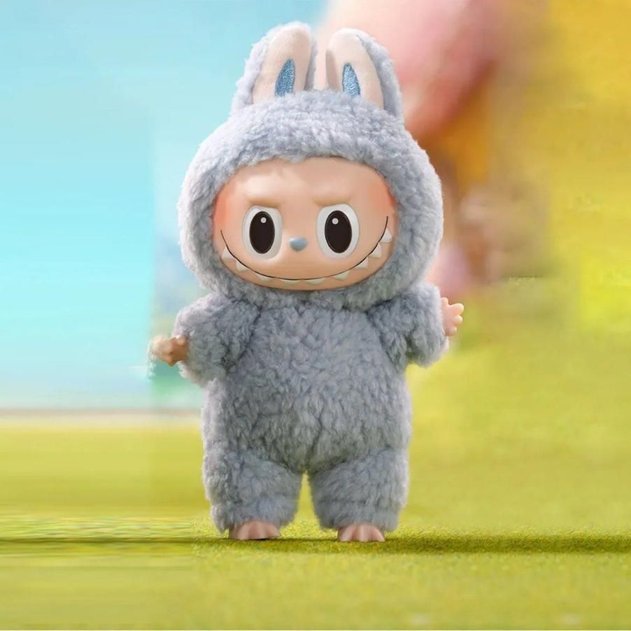 Labubu Plush Charm – Mischievous Elf Monster Keychain / Collectible Doll