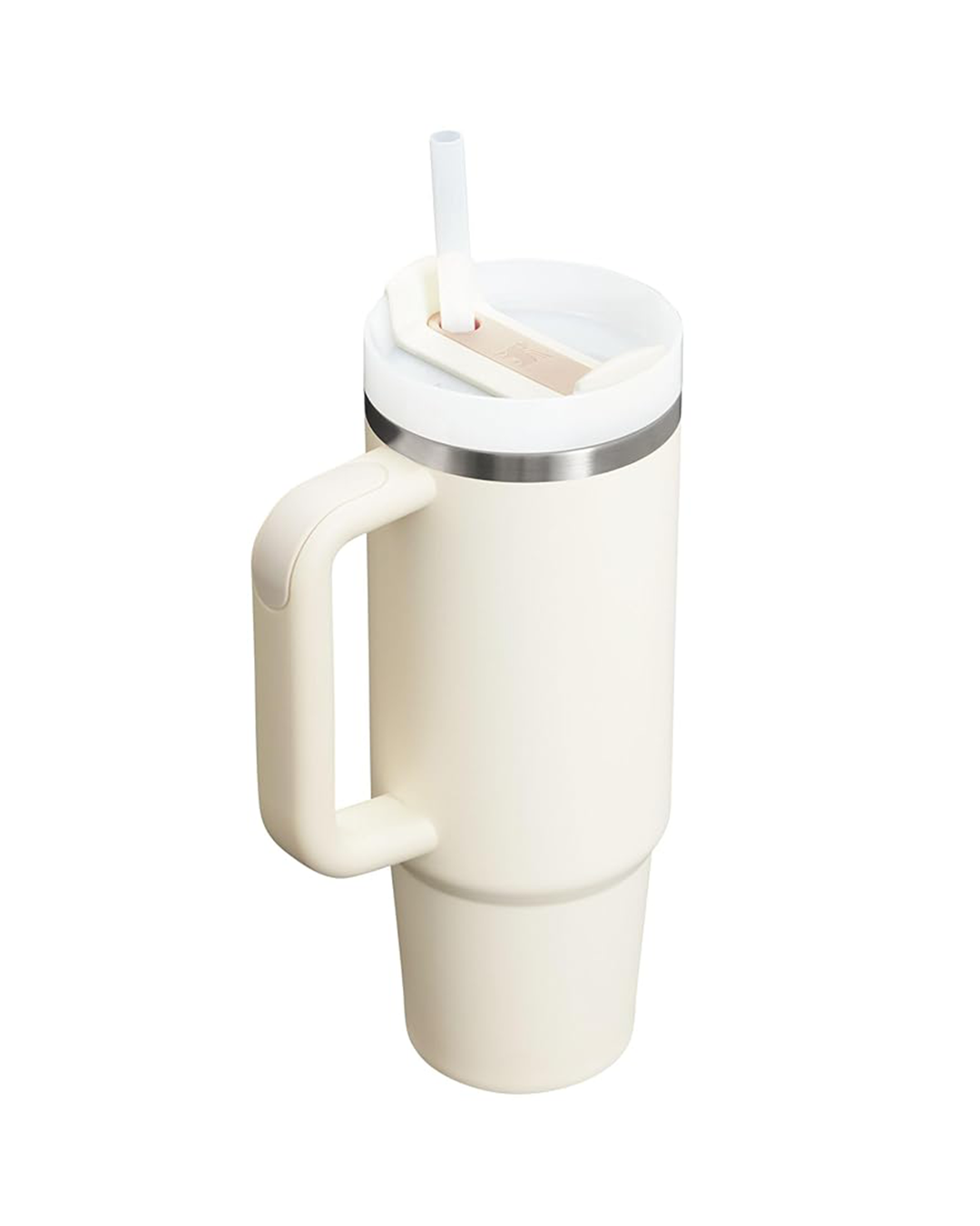 Stanley Quencher H2.0 Tumbler with Lid and Straw, 30 oz, Cream